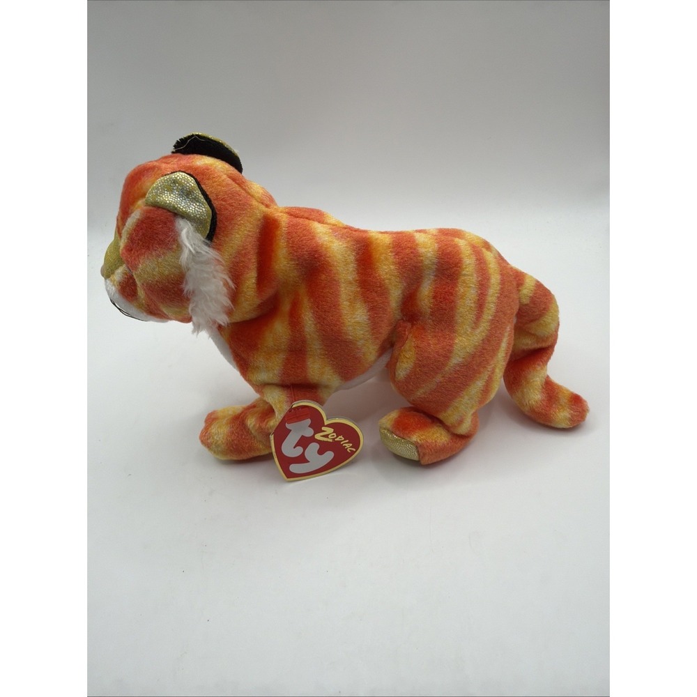 TY Beanie Baby The Zodiac Tiger MWMT Free Shipping - Picture 2 of 10